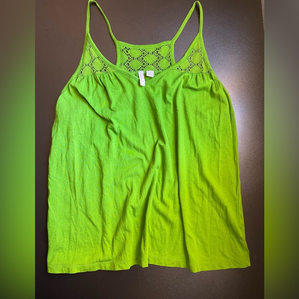 Large Green Old Navy Tank